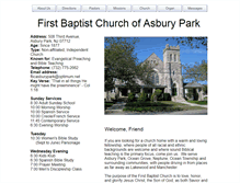 Tablet Screenshot of fbcasburypark.org